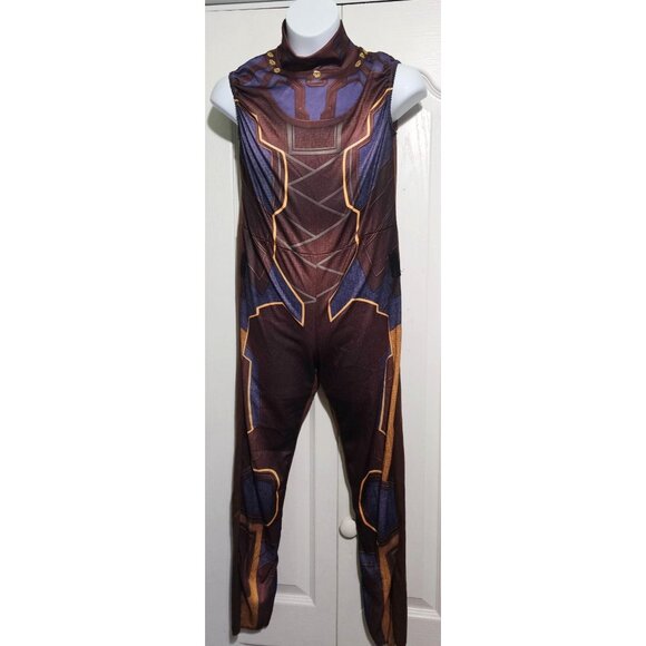 Girls Black Panther Shuri Costume JUMPSUIT ONLY Marvel Avengers Halloween Kids M - Picture 1 of 8